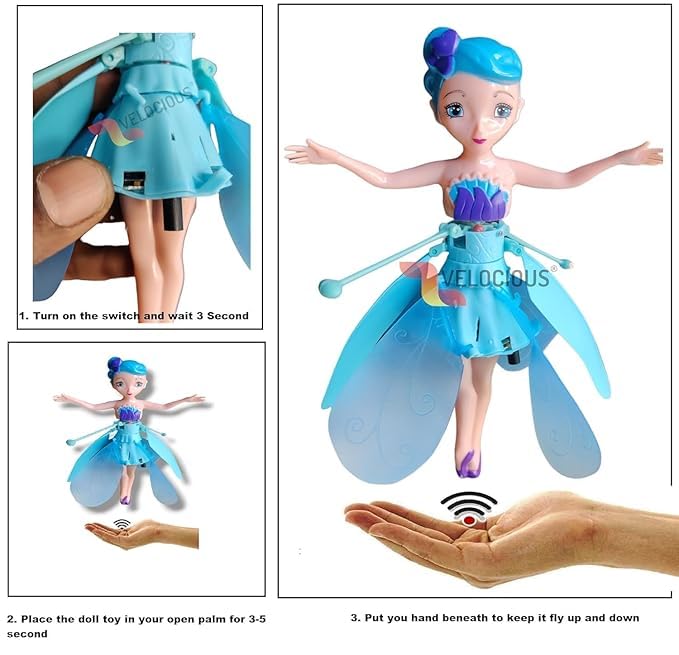AirPixie™ - Magic Hand-Controlled Flying Fairy Doll