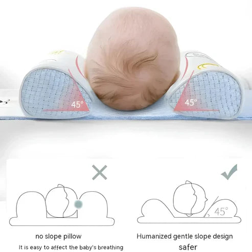 Baby Shaping Head Support Pillow - Assorted Colour drop
