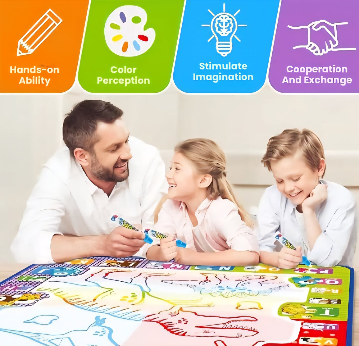 AquaScribble™- Mess-Free Art | Water Doodles | Learn Through Play