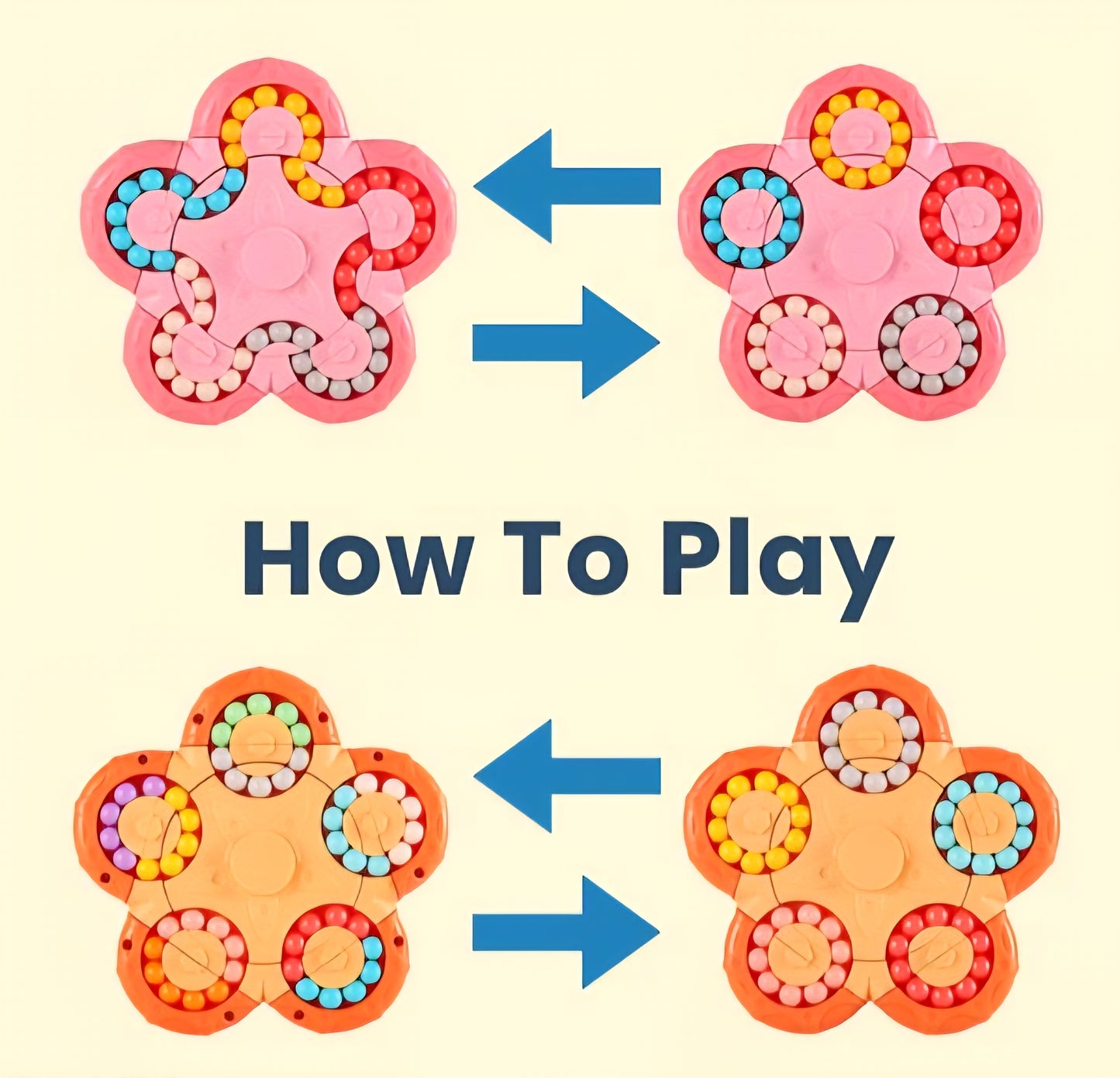 BeanTwist™ – Unique Rotating Beads | Boosts Thinking Skills | Sensory Play