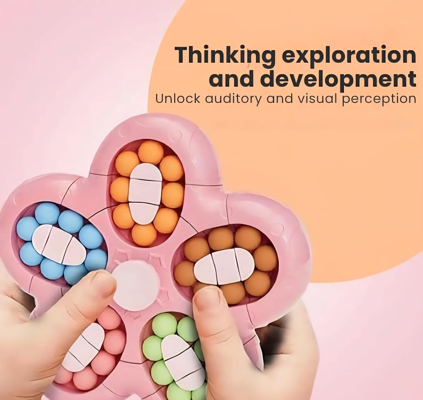 BeanTwist™ – Unique Rotating Beads | Boosts Thinking Skills | Sensory Play