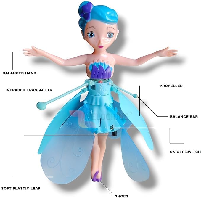 AirPixie™ - Magic Hand-Controlled Flying Fairy Doll