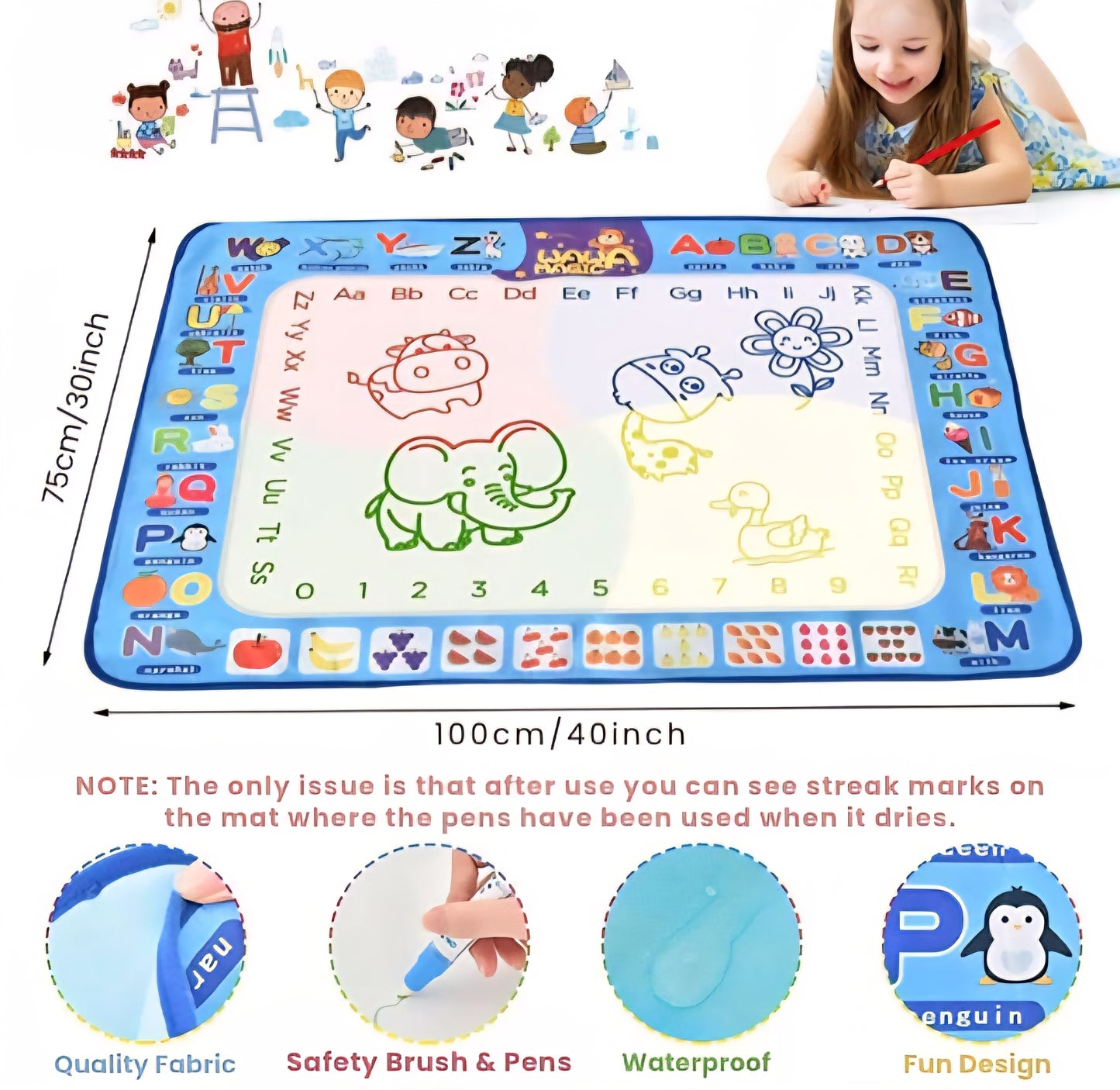 AquaScribble™- Mess-Free Art | Water Doodles | Learn Through Play