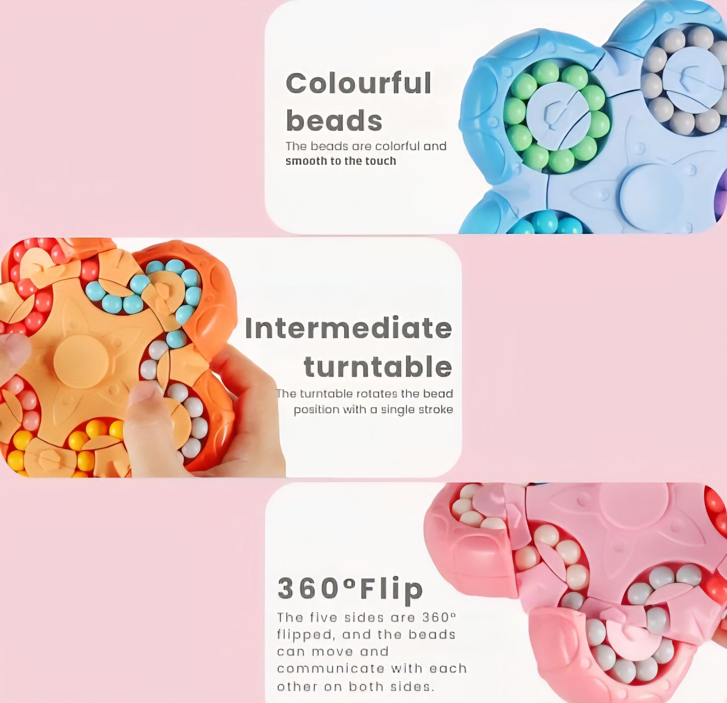 BeanTwist™ – Unique Rotating Beads | Boosts Thinking Skills | Sensory Play