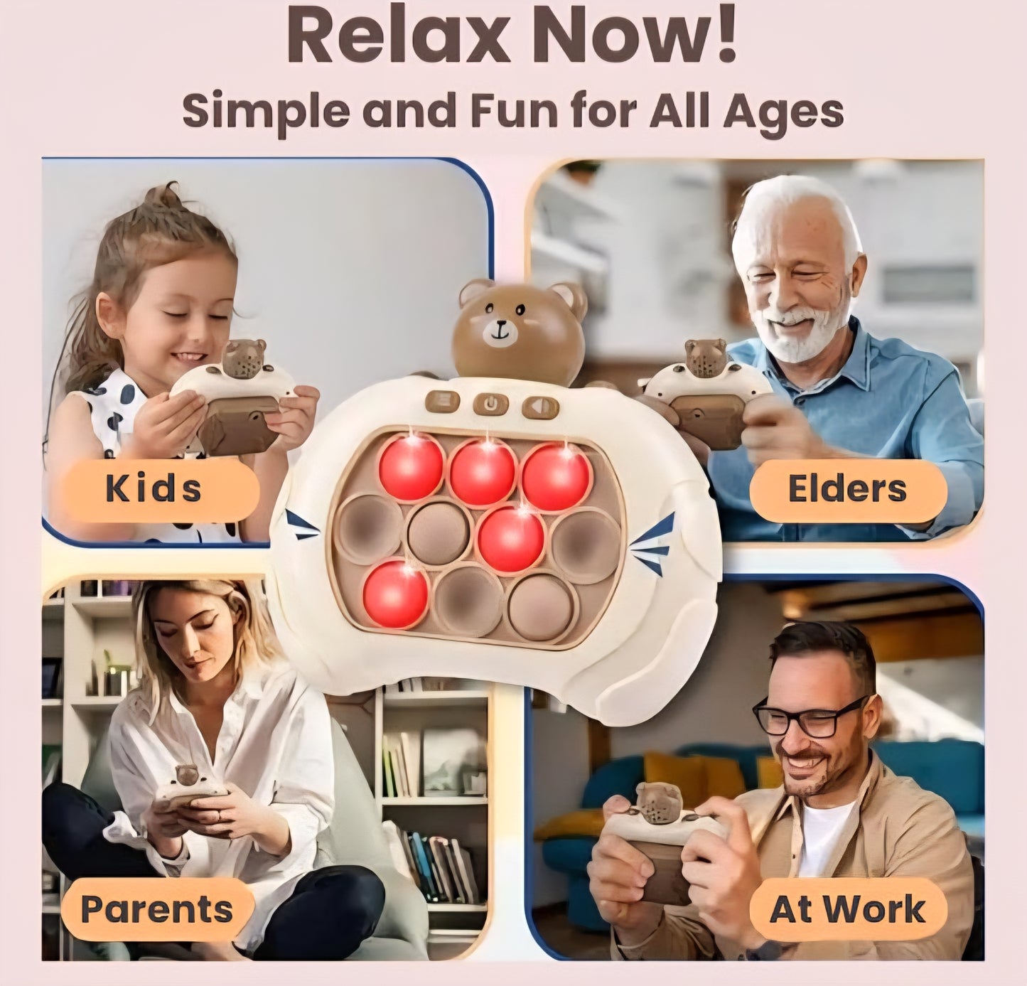 BubbleBlast™ – Light-Up Action | Memory Challenge | Stress Relief & Fun