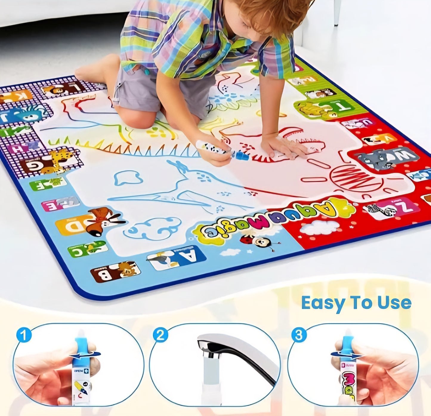 AquaScribble™- Mess-Free Art | Water Doodles | Learn Through Play