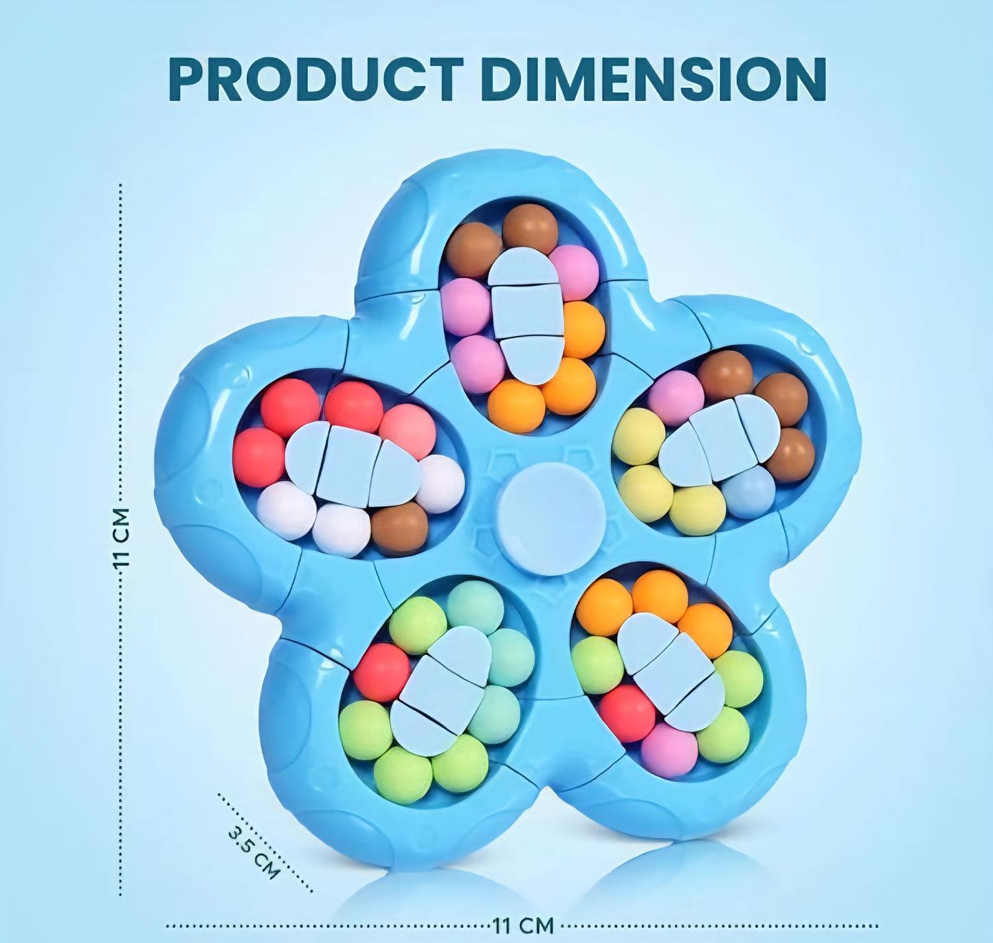 BeanTwist™ – Unique Rotating Beads | Boosts Thinking Skills | Sensory Play
