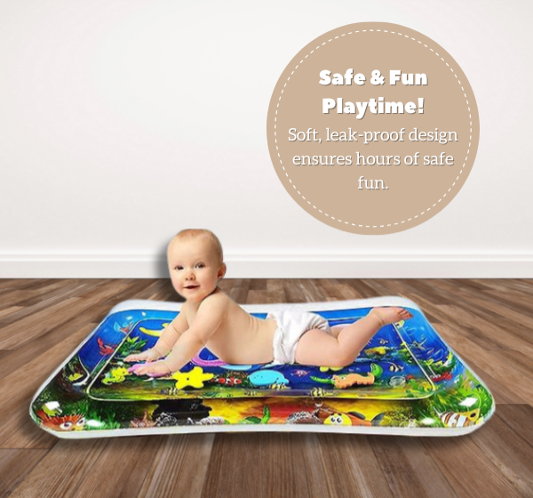AquaAdventure Playmat™ - Interactive Water Play for Sensory Stimulation and Fun Tummy Time