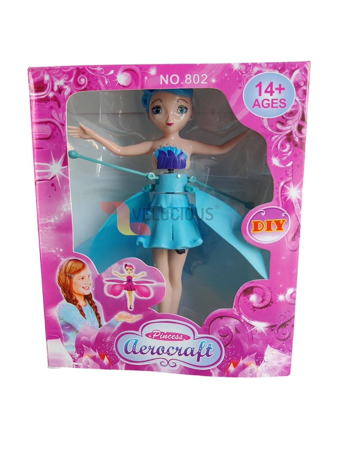 AirPixie™ - Magic Hand-Controlled Flying Fairy Doll
