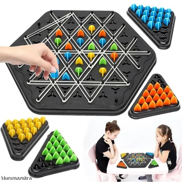 ChainChess™ – Triangle Tactics | Linked Moves | Strategic Play